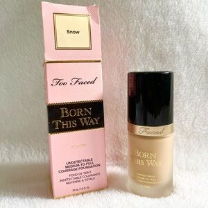 Too Faced Born This Way Oil Free Foundation 1 oz / 30 ml #SNOW